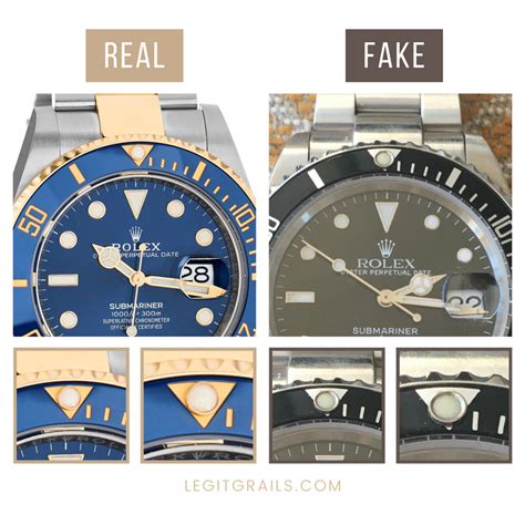 how to spot a fake rolex sub|is my rolex submariner real.